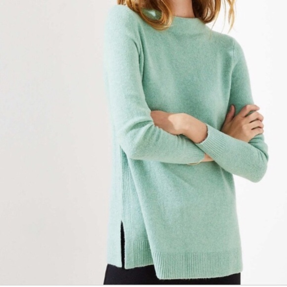 LOFT Mock Neck Sweater